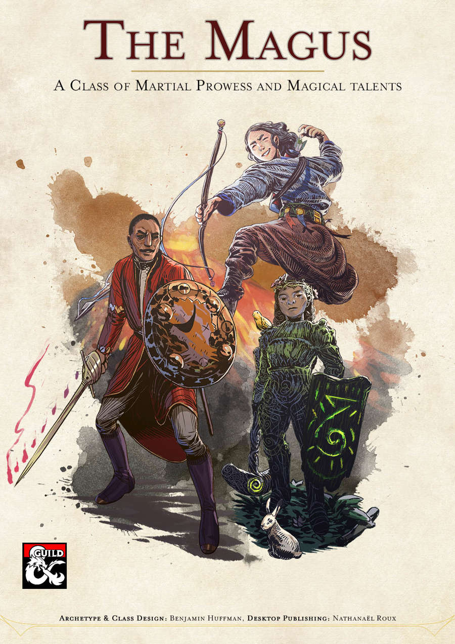 Magus Class by Benjamin Huffman for Sterling Vermin Adventuring Co.