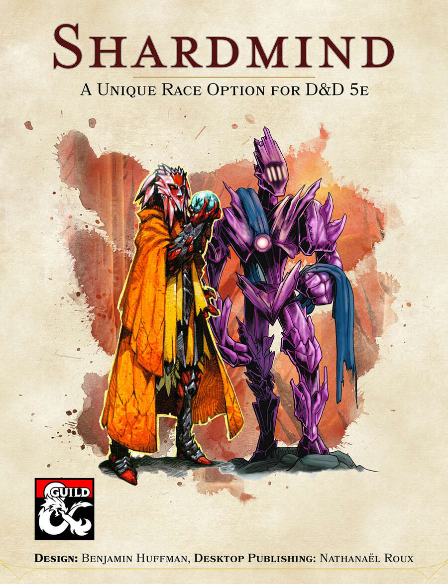 Shardmind Race by Benjamin Huffman for Sterling Vermin Adventuring Co.